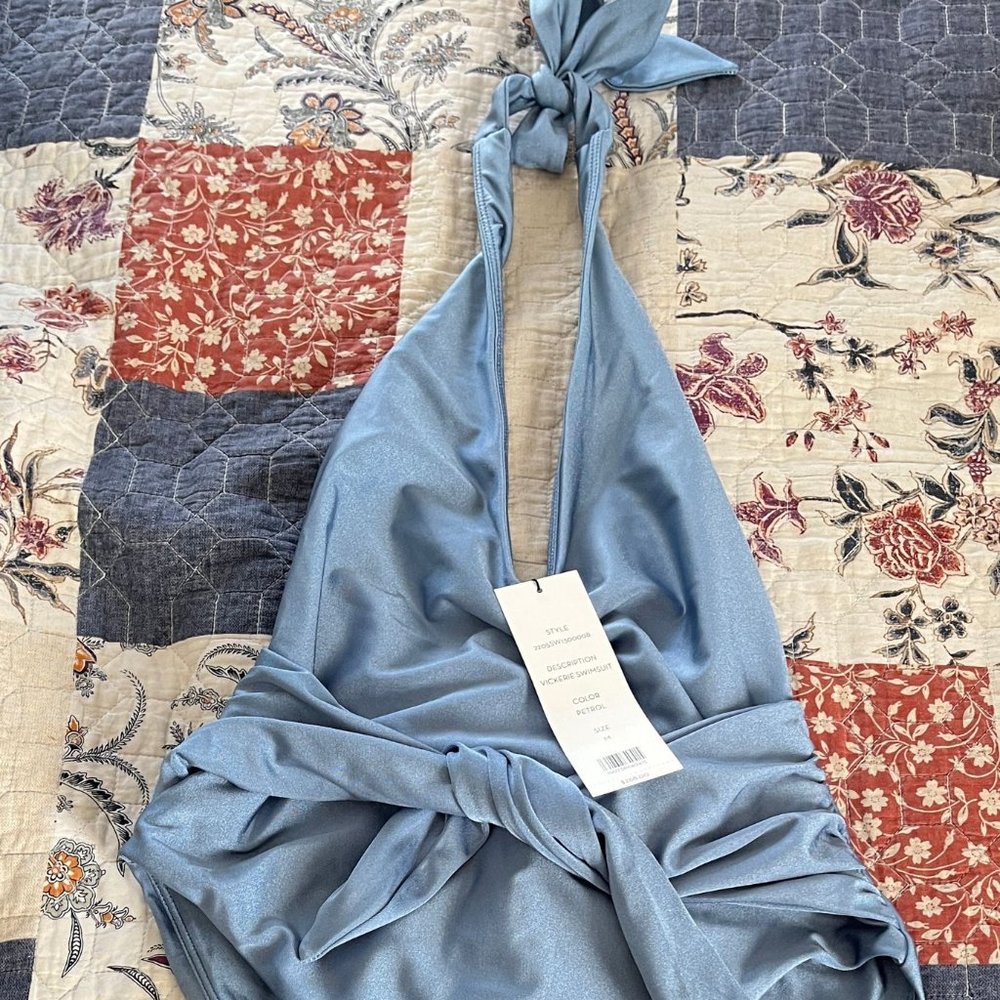 New with tag Veronica Beard swiming suit one piece size M